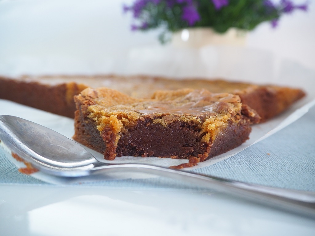 Brookie - Brownie-med-cookiedeig-oppskrift-Idefull-Inspirert-av-Tove-Holter