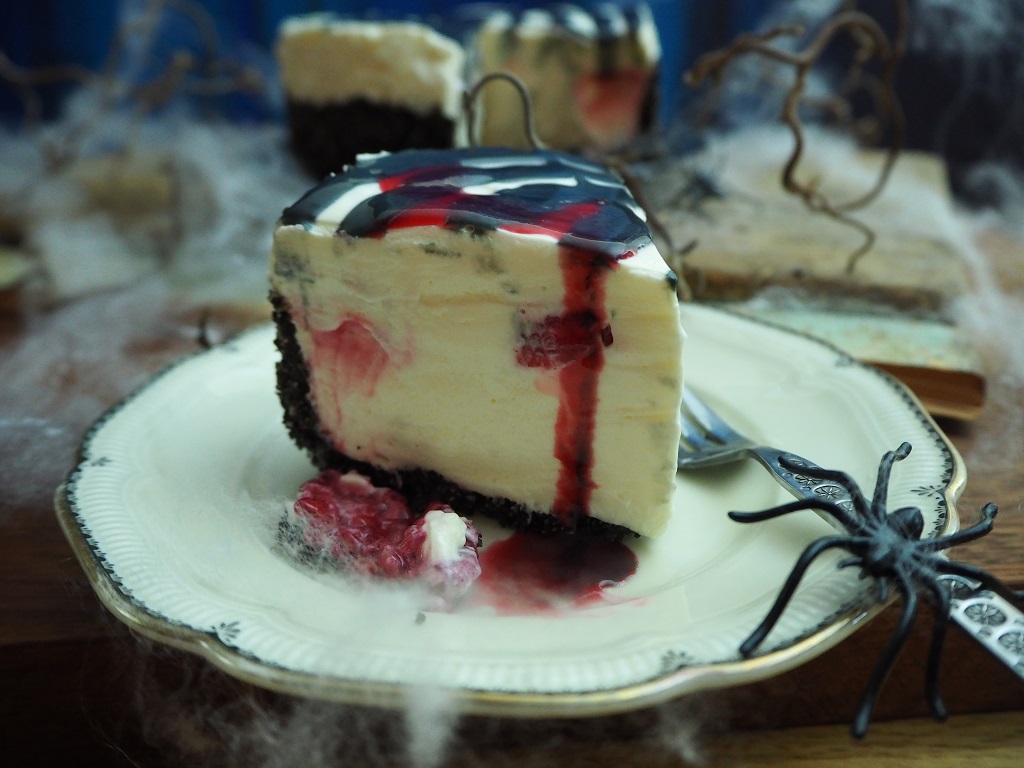 Ostekake med oreobunn - Halloween - Tove Holter