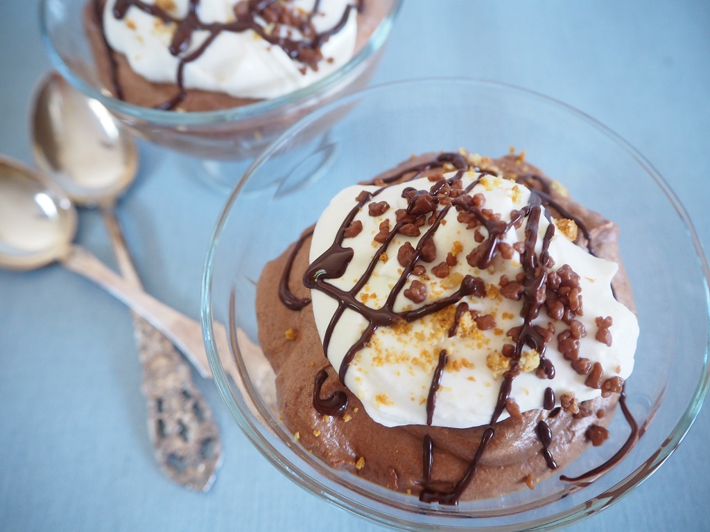 Sjokolademousse for 2- oppfskrift Idefull og Mat for 2 - Inspirert av Tove Holter