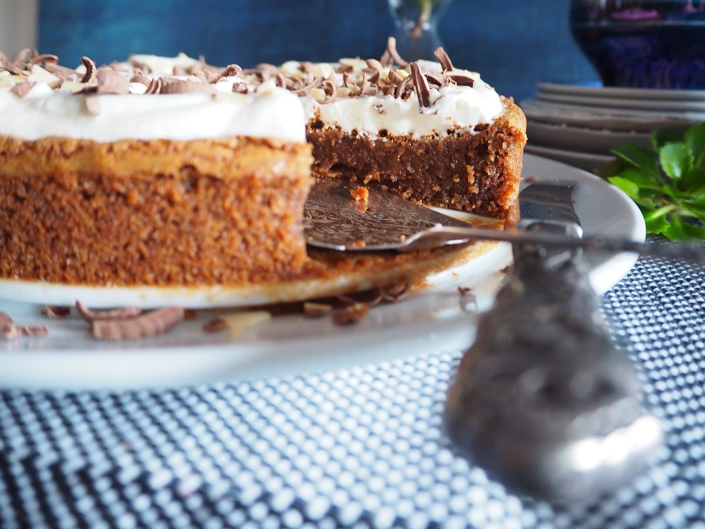 Toves sjokolade- og mandelkake – glutenfri brownie