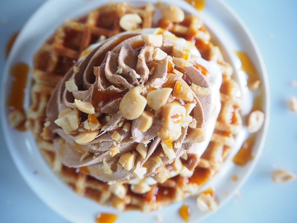 Snickersvaffel - Tove Holter